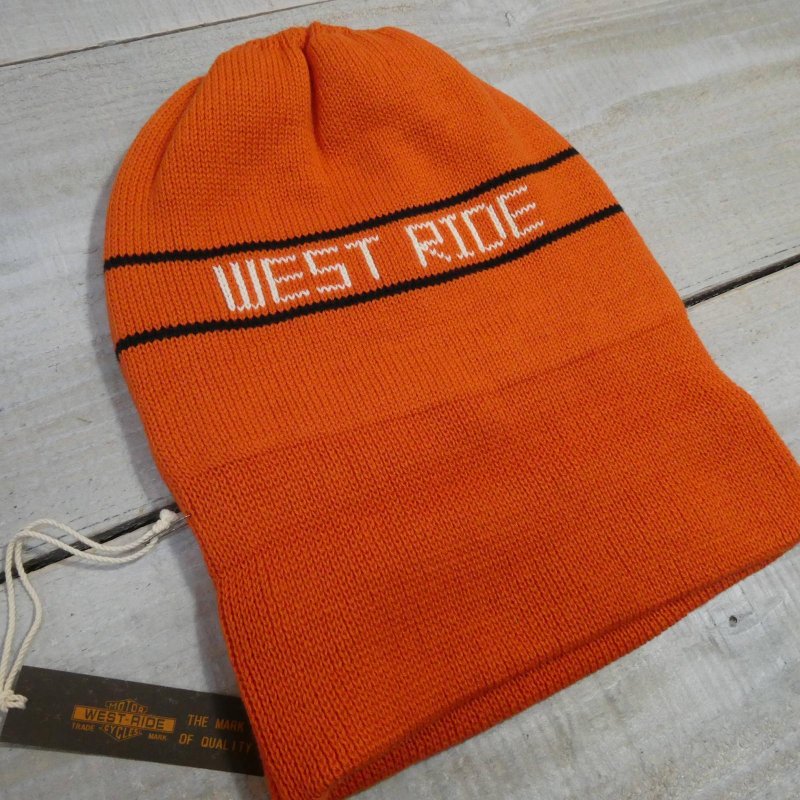画像5: 【送料無料】  【WEST RIDE】   コットン ロゴ ワッチキャップ   COTTON LOGO WATCH CAP  日本製  (5)