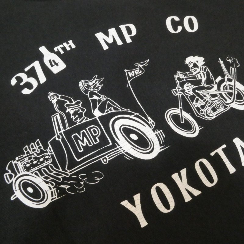 画像5: 【ウエストライド】  374th MP CO YOKOTA スエットクルー   WEST RIDE NEW RW SWEAT 26-01   日本製【送料無料】 (5)