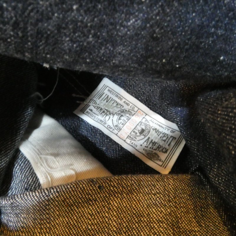 画像7: 【ウエストライド】  1930's フラップパンツ 月桂樹ボタン   WEST RIDE W&R W FLAP PANTS   日本製【送料無料】 (7)