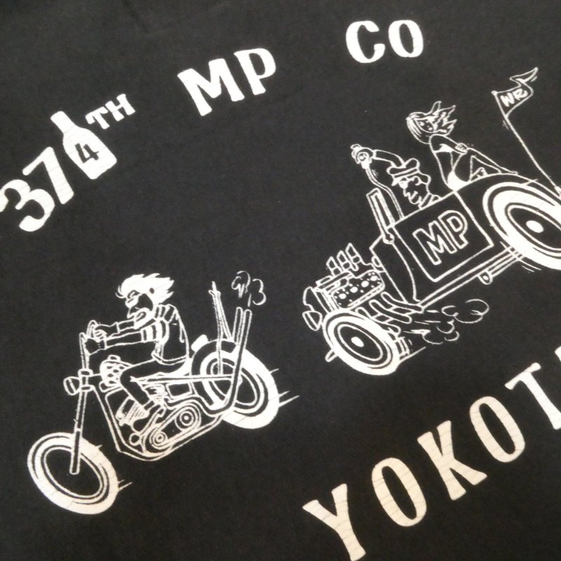 画像6: 【ウエストライド】  374th MP CO YOKOTA スエットクルー   WEST RIDE NEW RW SWEAT 26-01   日本製【送料無料】 (6)