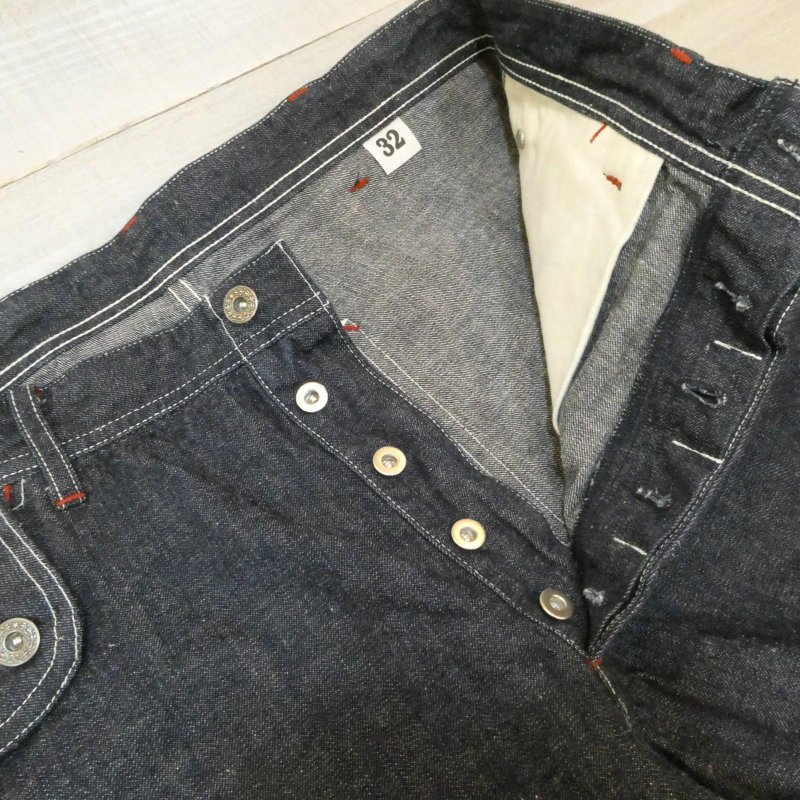 画像4: 【ウエストライド】  1930's フラップパンツ 月桂樹ボタン   WEST RIDE W&R W FLAP PANTS   日本製【送料無料】 (4)
