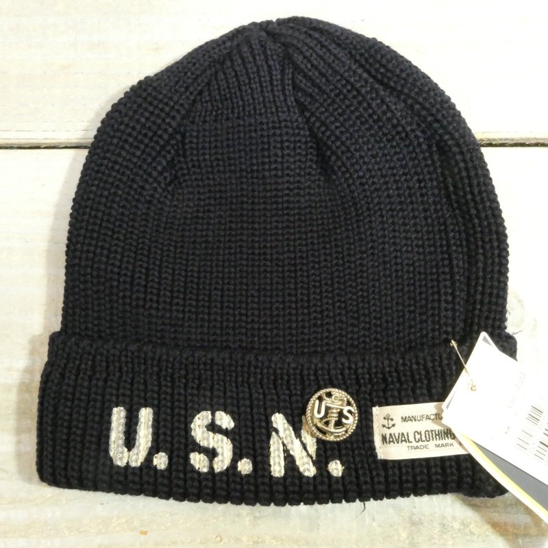画像3: 【送料無料】  【フェローズ】   40's US NAVY ワッチキャップ   Pherrow's 26W-PWC NAVY   日本製 (3)