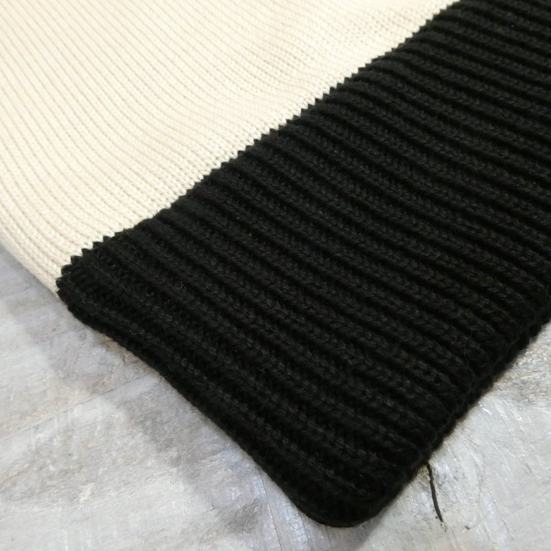 画像10: 【送料無料】  【ウエストライド】  H-Dビンテージ レーシングニット   26FW WR RACING KNIT 日本製 (10)