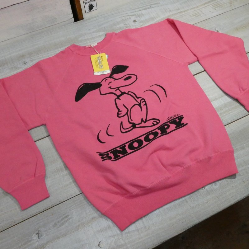 画像5: 【Vintage PEANUTS by WAREHOUSE】 DANCE スヌーピー ビンテージスエット YP226W-2 ウエアハウス製作 日本製【送料無料】 (5)