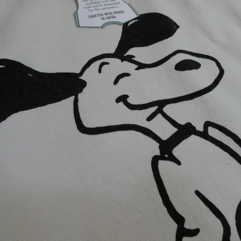 画像10: 【Vintage PEANUTS by WAREHOUSE】 DANCE スヌーピー ビンテージスエット YP226W-2 ウエアハウス製作 日本製【送料無料】 (10)