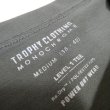 画像7: 【トロフィークロージング】  モノクローム ロゴプリント   ロングスリーブTシャツ   TROPHY CLOTHING TRMN-201   日本製【送料無料】  (7)