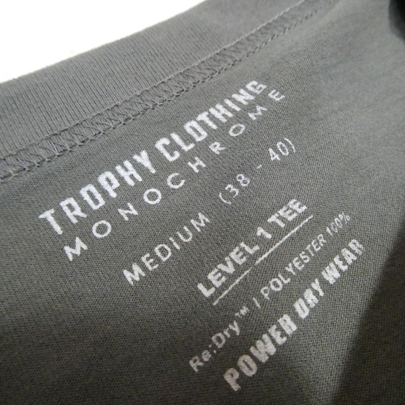 画像7: 【トロフィークロージング】  モノクローム ロゴプリント   ロングスリーブTシャツ   TROPHY CLOTHING TRMN-201   日本製【送料無料】  (7)