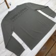 画像2: 【トロフィークロージング】  モノクローム ロゴプリント   ロングスリーブTシャツ   TROPHY CLOTHING TRMN-201   日本製【送料無料】  (2)