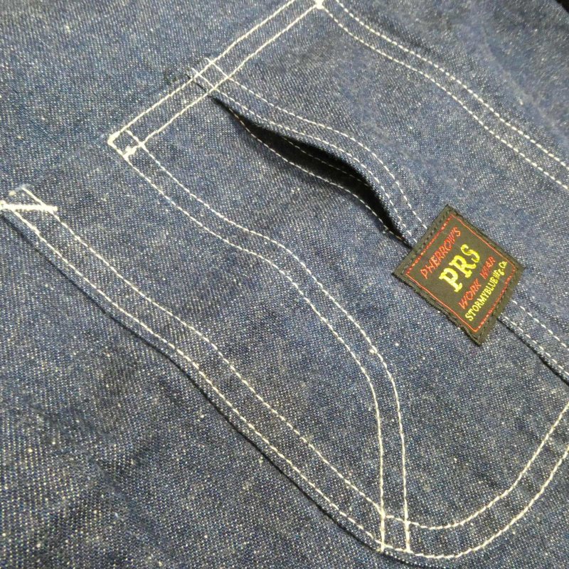 画像6: 【フェローズ】  1950’s ラグランスリーブ カバーオール   Pherrow's 26Ｗ-570CA-D   日本製  【送料無料】  (6)