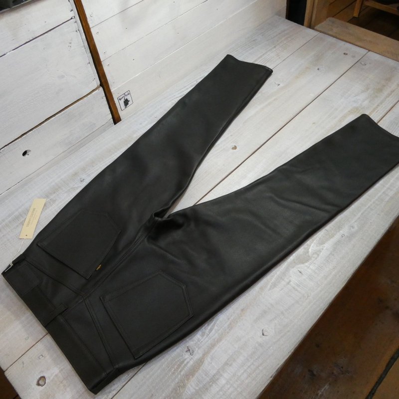 画像3: 【トロフィークロージング】  ステアハイド ウィンドワード レザーパンツ   TROPHY CLOTHING TR26AW-L1605   日本製【送料無料】 (3)