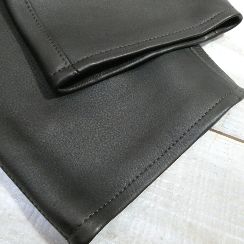 画像13: 【トロフィークロージング】  ステアハイド ウィンドワード レザーパンツ   TROPHY CLOTHING TR26AW-L1605   日本製【送料無料】 (13)