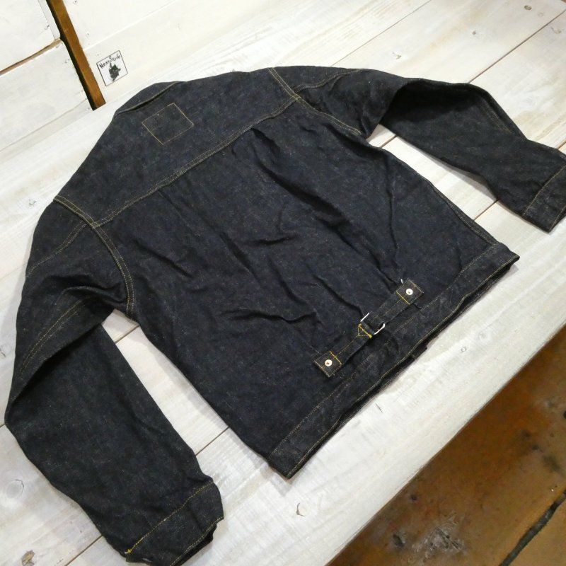 画像2: 【サムライジーンズ】 S0555VXII 零17オンス大戦ジャケット ワンウォシュ SAMURAI JEANS 日本製【送料無料】 (2)