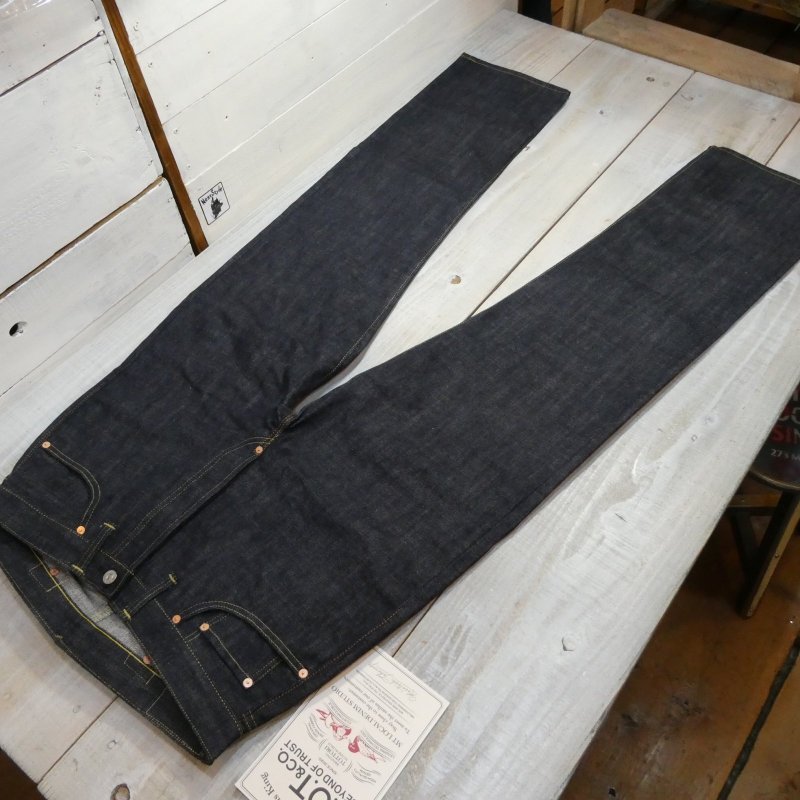 画像2: 【即発送】w35 【ビヨンドオブトラスト】 369XX 1937年モデル バックルバック ストレート デニムパンツ  B.O.T 1937model 日本製 (2)
