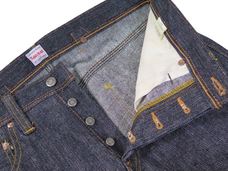 10サイズ展開！【サムライジーンズ】 17oz左綾 刀十兵衛 ストレート
