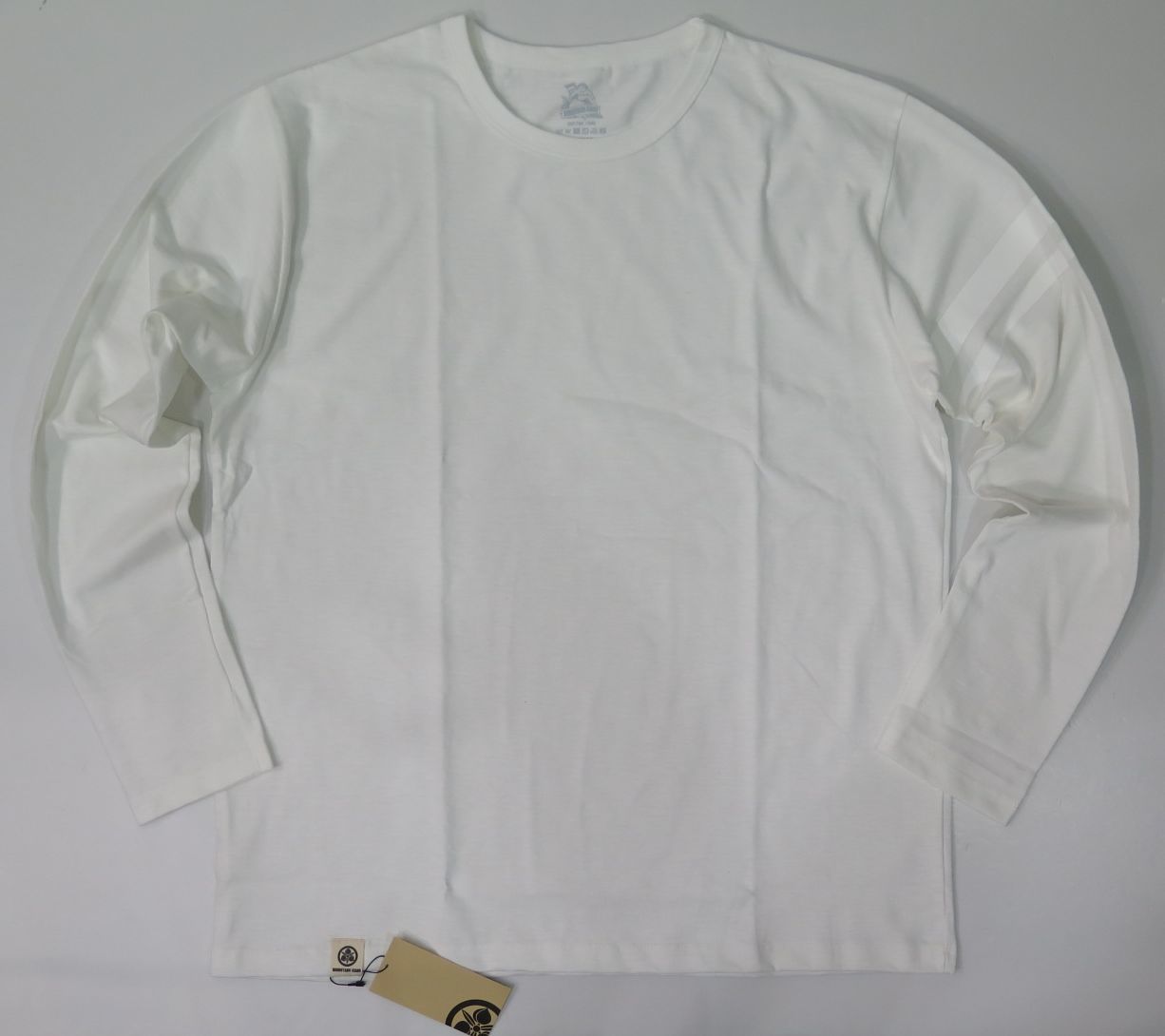 桃太郎ジーンズ ジンバブエコットン 長袖Tシャツ MOMOTARO JEANS 07-015 日本製 - ニートスタイル公式通販