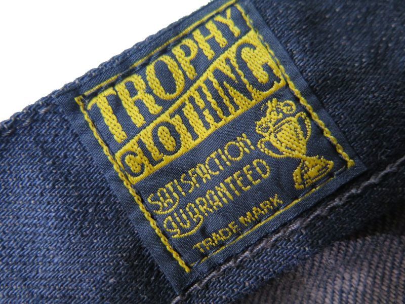 トロフィークロージング】ナロー ブラッキーデニムTROPHY CLOTHING 