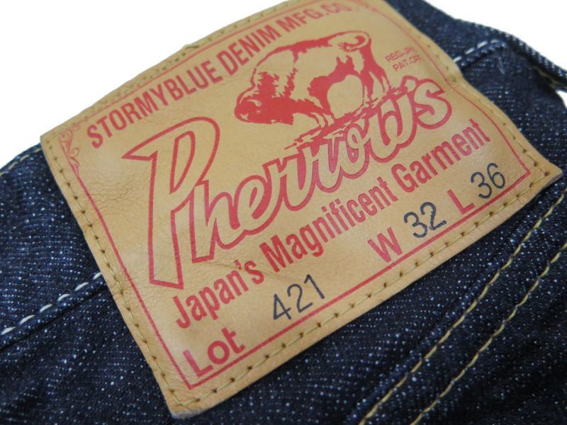 PHERROWPHERROW'S 421 STORMYBLUE DENIM MFG.CO.