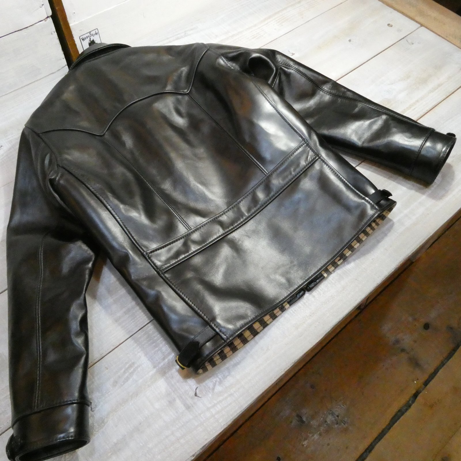 ウエストライド】ホースハイド レザージャケットヘラクレス/茶芯